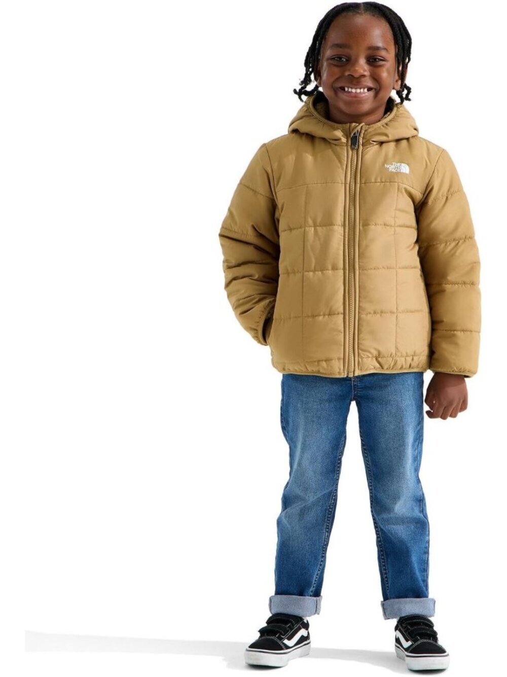 Reversible Baby Boys' Full Zip Hooded Jacket - Warm, Stylish, Perfect for Winter